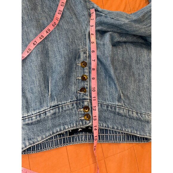 Hollister High-Waisted Wide-Leg Culottes JEans Size Medium Women - Picture 8 of 11